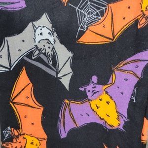 LulaRoe Halloween bats & spiders leggings L/XL